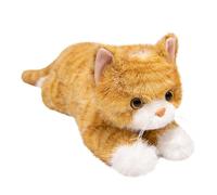 Genérico Gatto con peso - 46 centimetri giocattolo confortante - cuscino compagno di sonno per bambini adulti asilo divano compleanno Natale viaggio ufficio casa