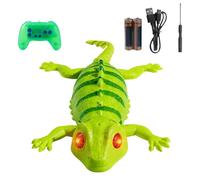 Genérico Gecko che arrampicata sulle pareti, gioco di gattonamento elettrico con 2 modalità, giocattolo robot per bambini, per bambini in età prescolare, asilo, bambini e bambine