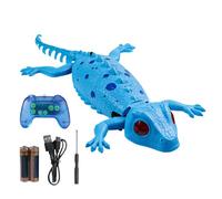Generico Gecko Wall Crawling Toy - Remote Control 2-mode Light Up Fun Crawling Game,Prank Toys Wall Crawler Gecko - for Prechoolers Kindergarten Students Boys Kids Daughter Son Children