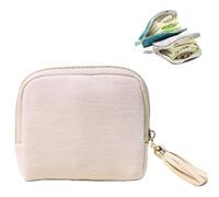 Generico Gettoreach Travel Jewelry Case, Five Compartments with Additional Space on Both Sides for Bracelets, Rings, Bangles, Carrings, Travel Jewelry Organizer Safeguards Jewelry from Scratches (C)