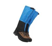 Generico Ghette da Escursionismo, Accessori da Passeggio Resistenti allo Strappo Regolabili for Esterni Ghetta for Le Gambe for La Corsa con Le Ciaspole(Blue,XL)