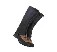 Generico Ghette da Escursionismo, Accessori da Passeggio Resistenti allo Strappo Regolabili for Esterni Ghetta for Le Gambe for La Corsa con Le Ciaspole(Black,XL)