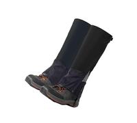 Generico Ghette da Escursionismo Regolabili, Attrezzatura da Esterno Resistente agli Strappi, Coperture for Caccia, Camminata, Arrampicata, Corsa(Black,M)