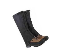Generico Ghette da Escursionismo Regolabili for Esterni, Accessori da Passeggio Resistenti allo Strappo for La Corsa con Le Ciaspole(Black,XS)