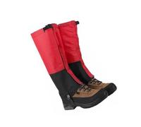 Generico Ghette da Escursionismo Regolabili for Esterni, Accessori da Passeggio Resistenti allo Strappo for La Corsa con Le Ciaspole(Red,XS)
