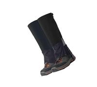 Generico Ghette da Trekking Resistenti allo Strappo, Attrezzatura da Esterno, Accessori da Ciclismo Regolabili for Arrampicata, Caccia, Corsa, Camminata(Black,L)