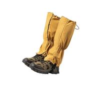 Generico Ghette for Escursionismo, for Le Gambe da Esterno, Leggere Regolabili for Scarpe Caccia, for Terreni Fangosi, Deserto E Giardino(Yellow)