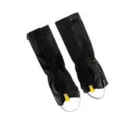 Generico Ghette for Le Gambe da Esterno, for Neve, Leggere Regolabili for Scarpe Caccia, for Terreni Fangosi, Deserto E Giardino(Black,XS)