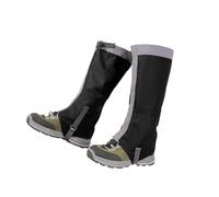 Generico Ghette Regolabili for Le Gambe, di Protezione for Scarponi da Neve,Ghette for Esterno for La Caccia, for Terreni Fangosi, Deserto E Giardino(Black,M)