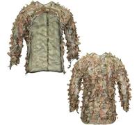 Generico Ghillie Suit - Reusable Ghillie Suit, Breathable Womens Hunting Gear, Hunting Gear Camouflage Material Camouflage Jacket & Pants, for Women, Men Bush Costume, Reusable Ghilie