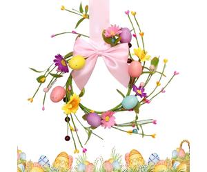 Generico Ghirlande Mini per Armadietti,Decorazione Artificiale e Uova Pasquali | Decor Piccola per Ante Armadio,per Residenti in Appartamento Progettisti di Eventi Ecclesiastici Arredatori e