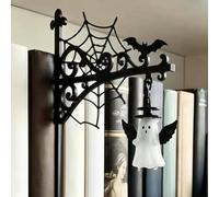 Generico Ghost Bookshelf Lantern，Library Mini Bookshelf Lamp, Little Cute Lantern-Decorative Bookshelf Lighting, Miniature Halloween Vintage Patchwork Reading Book LED Nightlight