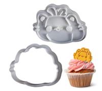 Generico Ghost Cat Cookie Molds - Cute Ghost Cat Cookie Molds | Halloween Cât Fondant Cutter Set | Cute Ghôst CatsCookîe Baking Tools, Cats Embossing Moulds for Beginner Baking