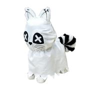 Generico Ghost Cat Plush Doll - Horrible Cuddly Festive Display Scene Prop