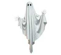 Generico Ghost Decor - 110cm Glowing Hangable Spooky Outdoor Decoration, Halloween Ghost Decor for Outdoor Indoor Front Door Porch Garden Yard Lawn Fireplace Mantel Home Party Haunted Houses