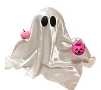 Generico Ghost Decor - Ghostly Autumn Centerpiece, Lantern Spirit Doll, Gothic Desktop Miniature | Whimsical Holiday Present Ornaments For Tiered Trays Countertops Fireplace Mantels Bookcases