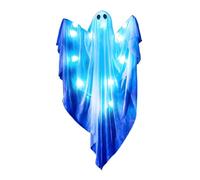 Generico Ghost Decor - Halloween Ghost Decorations Lighted Dimmable | Statue Hangable Seasonal Décor Figurines Glowing Decoration Scary with Sounds for House Home Yard Door Porch Outdoor