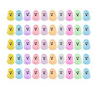 Generico Ghost Figurine - 50-Piece Mini Glowing, Halloween Ghost Decor