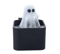 Generico Ghost Figurine, Scare Gag Box, Spooky Small Figurines, Strong and Lightweight, Perfect Compact Ideal for Mantel, Bookshelf, Dining Table, Party, Halloween Decor, Fun Gag Favors