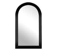 Generico Ghost Hologram Mirror - Glass Wood 19.2x33.9cm 7.56x13.35in | USB Powered Spooky Witch Head Design | Halloween Horror Decor, Haunted House Prop | For Party Table Bedroom Fireplace And Kit