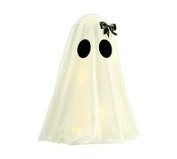 Generico Ghost Night Light, Ghost Decorations, Classic Design Festive Accent Hat Accessory Safe Display Kids Friendly Compact Setup, Spooky Lamp for Holiday Seasonal Celebrations