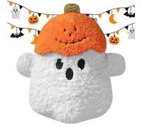 Generico Ghost Plush Toy, Cute Hugging Pumpkin Ghost Stuffed Halloween Doll, 20 * 18cm Soft Plush Decoration Toy For Home Office School Dorm Room Sofa Car Interior Gift Use Fun Seasonal Comfort Use