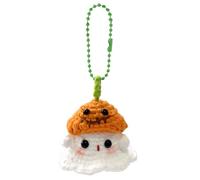 Generico Ghost - Soft Doll, Handmade Crochet Toy For Comfort And Encouragement | Home Decor, Plush Gift Kids, Teens, Adults, Bedroom Display, Desk Ornament, Stress Relief Companion