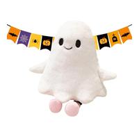 Generico Ghost Toy, Halloween Stuffed Doll, Scary Plush Figure, Soft Holiday Decoration for Kids, Room Party Prop School, Spooky Birthday Display Home, Haunted Themed Collectible Table, Shelf, Play