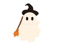 Generico Ghostees Mystery Phone Buddy, Halloween Cute-Ghost Phones Charm Cute Cling Decoration, Stick-On Halloween Ghost & Pumpkin Phone Topper For All phones (B)