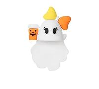 Generico Ghostees Mystery Phone Buddy, Halloween Cute-Ghost Phones Charm Cute Cling Decoration, Stick-On Halloween Ghost & Pumpkin Phone Topper For All phones (d)