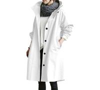 Generico Giacca Antivento Donna Comodo Con Cappuccio Zip Abbigliamento Coppia Vento Pioggia Casual Per Autunno E Invernale Giacche a Vento Leggera Per Sportivo Viaggi Escursionismo E Tempo Libero