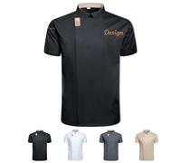 Generico Giacca Cuoco Personalizzabile Con Logo Text, Divisa Da Chef Personalizzata Camicia Da Cucina Moderna E Leggera, Per Pizzeria Hotel Panetteria Ristorante Mensa
