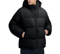 Generico Giacca da Uomo con Cappuccio Rimovibile Giacca con Zip e Polsini Elastici Impermeabile Parka Uomo Invernale Lungo Autunnale
