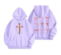 Generico Giacca Donna Autunno Felpa da con Stampa Oversize Top Personalizzata Super Soft Touch Abbigliamento Casual Y2K Cappuccio Felpe Streetwear