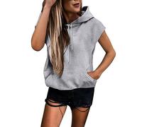 Generico Giacca Donna Autunno per Il Tempo Libero Felpe Stampa di 3D Cartoon Hoodie Pullover Originale Felpa Scollo Rotondo E Spacco Laterale Oversize Y2K Cappuccio Inverno