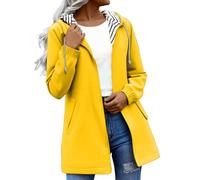 Generico Giacca Impermeabile Donna Leggera Con Cappuccio Abbigliamento Coppia a Vento Comodo Per Autunno E Invernale Giacche Antivento Casual Per Outdoor Sport Escursionismo Trekking E Jogging