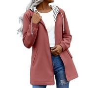 Generico Giacca Impermeabile Donna Leggera Con Cappuccio Abbigliamento Coppia a Vento Comodo Per Autunno E Invernale Giacche Antivento Casual Per Outdoor Sport Escursionismo Trekking E Jogging