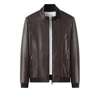 Generico Giacca In Pelle Uomo Giubbotto Primaverile Uomo Moda Giubbotti In Pelle Giubbotto Estivo Giubbini Primaverili Giacca Camicia Parka Invernale Chiodo Invernale Similpelle Moto Giubbino Leggero