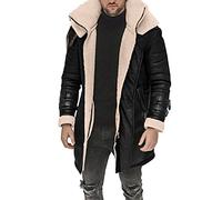 Generico Giacca Pile Uomo Comodi Moda Coat Con Zip Casual Antivento Giubbotto Sportivo Slim Fit Giubbotti Maniche Lunghe Calda Cappotto Da Lavoro Vintage Invernale Giubbino Offerta Jacket