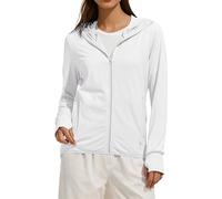 Generico Giacca Softshell Da Donna Impermeabile Antistrappo Leggero Giacca a Vento Resistente Alle Rughe Con Cappuccio a Vento Antipioggia Ripiegabile Da Portare Con Sé In Viaggio