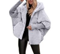 Generico Giacca Teddy Piumino Imbottito Donna Cappotto Primavera Donna Parka Impermeabile Giubbotto Invernale Giacca Lana Trench Coat Cappotti da Piumino Invernale