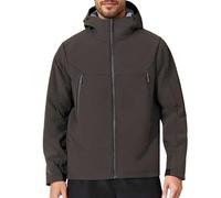 Generico Giacca Uomo Casual Leggera Softshell con Cappuccio Antivento Outdoor Viaggio Hiking per Coppia Tutte le Stagioni Città Giubbotto Uomo Leggero