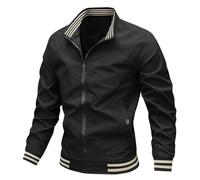 Generico Giacca Uomo Primaverile Cotone Giacca Sportiva Uomo Primaverile Giacca Ragazzo 14 Anni Gilet Sottogiacca Uomo Giacchetto Estivo Uomo Giacca College Giacca Antipioggia Uomo Lavoro