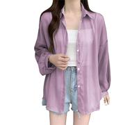 Generico Giacchetto Autunno Donna Antipioggia Camicetta In Chiffon Da Sole Firmata Camicia Da Donna Leggera Con Protezione Solare A Maniche Lunghe Giubbino 100 Grammi Giubbino 100 Gr Pp2 L