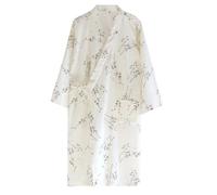Generico Giapponese Comodi Capi Floreali Abbigliamento da Notte Accappatoi Morbidi Yukata, Camicie da Notte E Vestaglie Vestaglie Lunghe in Stile Kimono da Donna(Size:M,Color:A)