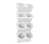 Genérico Giardino Verticale | Vasi da Parete 4 Pezzi - Giardino Verticale Decorazione della Casa per Balcone Soggiorno Patio