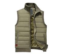 Generico Gilet casual maschile taglio ampio e imbottito per un moderno e confortevole in ogni stagione ideale da indossare sopra maglioni o felpe