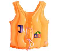 Generico Gilet da nuoto gonfiabile per bambini, con protezione per la testa e cinghia regolabile, accessori per il nuoto, per imparare a nuotare
