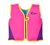 Generico Gilet da Nuoto per Bambini, Giubbotto da Nuoto in Neoprene - Gilet Bambine con Cinture di Sicurezza Regolabili - Ideale per i Bambini che Imparano a Nuotare/1-7 Anni