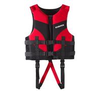 Generico Gilet da Nuoto per Bambini, Giubbotto da Nuoto in Neoprene - Gilet Bambini con Cinture di Sicurezza Regolabili - Ideale per i Bambine che Imparano a Nuotare/4-7 Anni